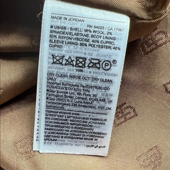 Banana Republic Siena Italian Wool Blazer - Picture 9 of 16